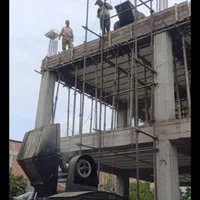 بتن ریزی بادستگاه خلاطه