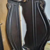 تاج تخت چوبی