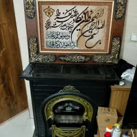 میز تلویزیون  میز کنسول  بخاری. تابلو تلویزیون