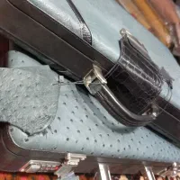 کیف سامسونت با چرم شتر مرغ|کیف، کفش، کمربند|ری, صفاییه (چشمه علی)|دیوار