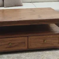 جلو مبلی تمام چوب راش