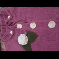 بافتنی دستبافت خوشگل دوتاعین هم