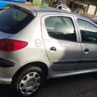 پژو ۲۰۶ مدل ۸۴ نقره ای تمیز|خودرو سواری و وانت|مشهد, هفت تیر (نه دره)|دیوار