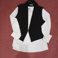 لباس دوتیکه مجلسی علا جلیقه و زیره|لباس|باسمنج, |دیوار