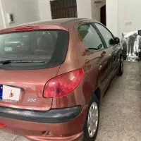 ۲۰۶مدل ۸۶رنگ سفارشی شکلاتی|خودرو سواری و وانت|مشهد, رضاشهر|دیوار