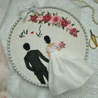 قاب گلدوزی|صنایع دستی و سایر لوازم تزئینی|تهران, ازگل|دیوار