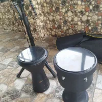 ساز ضرب عربی بوشهری با پایه و کاور