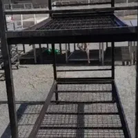 تخت دو طبقه فلزی