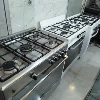 اجاق گاز لوفرا طرح فر تمام استیل چدنی ایتالیای