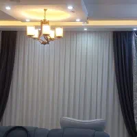نصب نصاب پرده فروش چوب حریر دوخت شستشو بامواد نانو