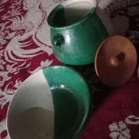 دیزی پزی وکاسه سفالی