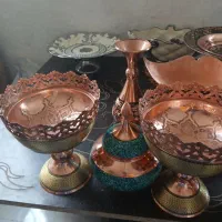 صنایع دست مس و فیروزه کاری خاتم|صنایع دستی و سایر لوازم تزئینی|آستانه اشرفیه, |دیوار