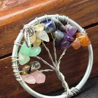 آویزِ گوهرسنگِ هفت چاکرا|جواهرات|ورامین, ورامین|دیوار