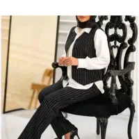 لباس شلوار ژیله شومیز زنانه دخترانه شانتون دیپلمات