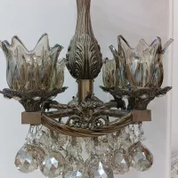 لوستر ۶ شعله برنجی