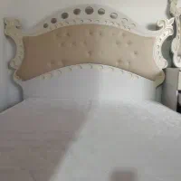 سرویس خواب دو نفره کاملا نو و تمیز همراه تشک|تخت و سرویس خواب|خرم‌آباد, |دیوار