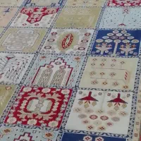 فرش ۶ متری ابریشم تخفیف دارد|فرش|آستانه اشرفیه, |دیوار