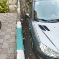 206 اس دی 95خاکستری متالیک بی رنگ|خودرو سواری و وانت|تهران, دردشت|دیوار