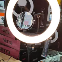 رینگ لایت ۷۰ وات اصلی همراه پایه|دوربین عکاسی و فیلم‌برداری|قزوین, |دیوار