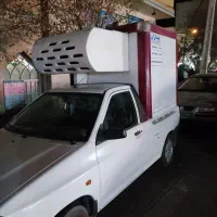 پراید وانت یخچالدار حمل بار