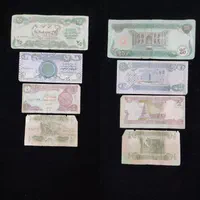 مجموعه اسکناس خارجی و کلکسیونی کشورهای مختلف|کلکسیون سکه، تمبر، اسکناس|قم, آزادگان|دیوار