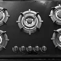 اجاق گاز صفحه ای مدل تایمر دار6412