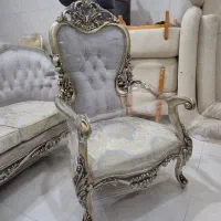 مبل سلطنتی ۷نفره تمام چوب راش|مبلمان خانگی و میز عسلی|رشت, چله خانه|دیوار