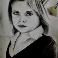 طراحی سیاه قلم|تابلو، نقاشی، عکس|کرمان, |دیوار