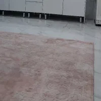 فرش ۹ متری ترکی صورتی/فقط چند لکه داره