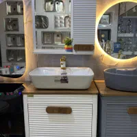 روشویی کابینتی باورق پی وی سی مدل بامبو waterproof|لوازم سرویس بهداشتی|تهران, تهرانسر شرقی|دیوار