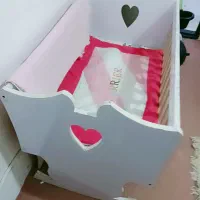 گهواره نوزادی همراه پشه بندبزرگ