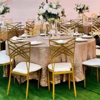 تولیدی صندلی و میز های طلایی و سیلور|میز و صندلی غذاخوری|کلات (خراسان), |دیوار