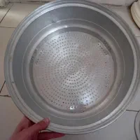 قابلمه روحی و آبکش روحی قدیمی|ظروف پخت‌وپز|فردیس, سرحد آباد|دیوار