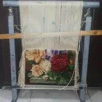 تابلو فرش نیمه کاره