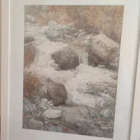 تابلو آبرنگ اثر استاد بهمن نیکو