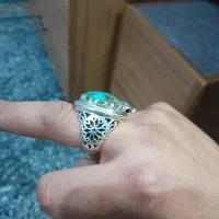 انگشتر نقره فیروزه|جواهرات|قزوین, |دیوار