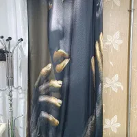 پرده پانچی هازان قابل شستشو درحدنو|پرده، رانر، رومیزی|میاندوآب, |دیوار