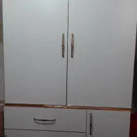 کمدلباس دوتیکه بامیزتلویزیون ۵۰ اینج