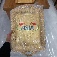 سینی های ترکیه ای اسیا معروف به سینی های کربلایی|ظروف سرو و پذیرایی|میبد, |دیوار