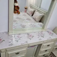 میزآرایش وآینه نئوکلاسیک وجاکفشی|تخت و سرویس خواب|الوند, |دیوار