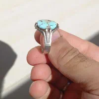 انگشتر فیروزه اصل|جواهرات|زابل, |دیوار