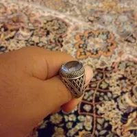 انگشتر نقره سنگ توپاز|جواهرات|جوانرود, |دیوار