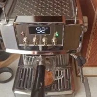 دستکاه اسپرسو نیمه صنعتی با اسیاب