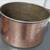 فروش ویژه ۶ عدد قابلمه مسی بزرگ - مناسب قنادی