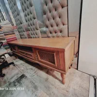 میز تی وی چوب بلوط