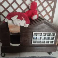 کلبه چوبی سگ