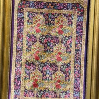 فرش تمام ابریشم دستباف قم