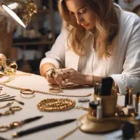 استخدام نیروی نیمه‌ماهر در کارگاه طلاسازی