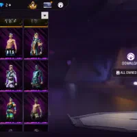 اکانت فری فایر با گان و ست های زیاد|کنسول، بازی ویدئویی و آنلاین|خرمدره, |دیوار