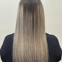 مدل کراتین و پروتئین تراپی مو